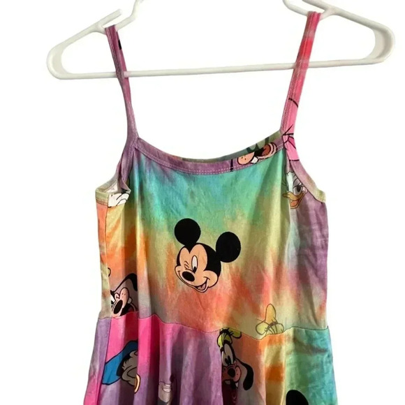 Wild Rich Kids Paisley Dress Girls Size 11/12 tie dye mickey & friends sleeveles - Picture 6 of 11